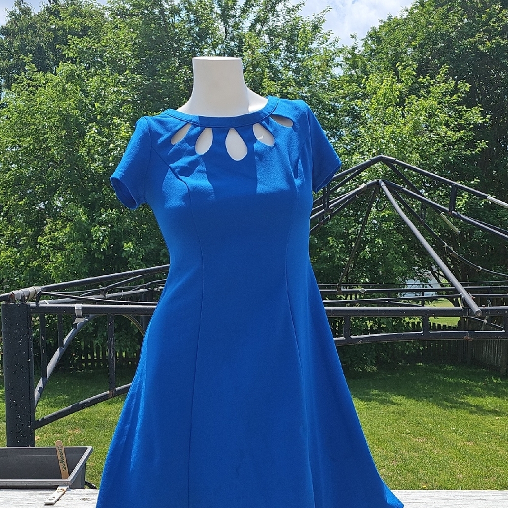 Elegant Blue Dress